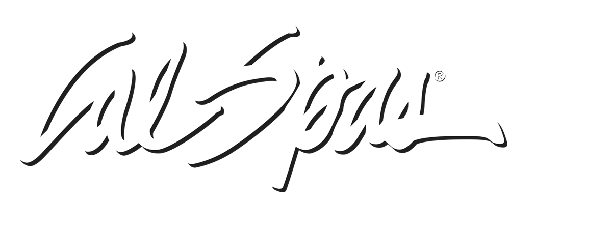 Calspas White logo hot tubs spas for sale Saint Paul